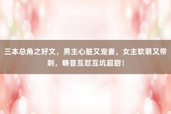 三本总角之好文，男主心脏又宠妻，女主软萌又带刺，畴昔互怼互坑超甜！